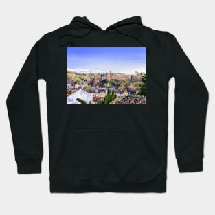 The Alhambra, Granada and the Sierra Nevada Hoodie